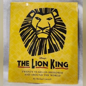 The Lion King  20 Years On Broadway Hardcover Book With Sleeve